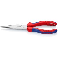 Плоские круглогубцы с режущими кромками со страховочным креплением KNIPEX KN-2615200T