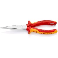 Круглогубцы с плоскими губками с режущими кромками KNIPEX KN-2616200T