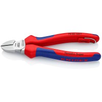 Кусачки боковые со страховочным креплением KNIPEX KN-7005160T