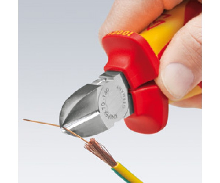 Кусачки боковые KNIPEX KN-7006160TBK - Ручной инструмент Knipex ...