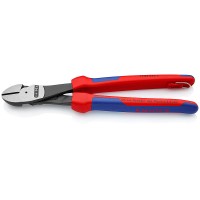 Кусачки боковые особой мощности со страховочным креплением KNIPEX KN-7402250T