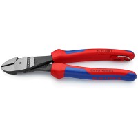Кусачки боковые особой мощности со страховочным креплением KNIPEX KN-7422200T