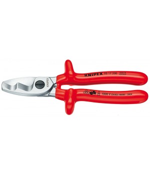 Ножницы для резки кабелей с двойными режущими кромками KNIPEX KN-9517200