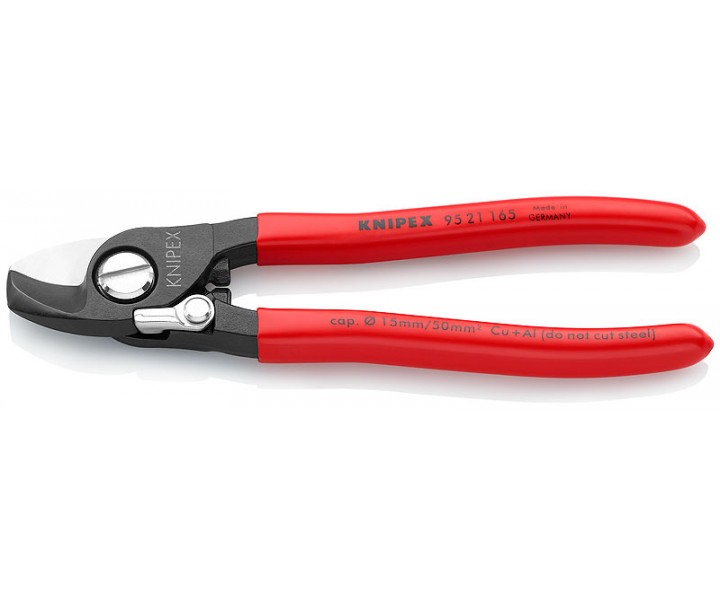 Ножницы для резки кабелей с раскрывающей пружиной KNIPEX