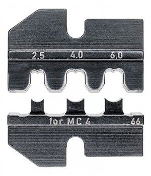 Плашка опрессовочная для штекеров Solar MC4 KNIPEX KN-974966