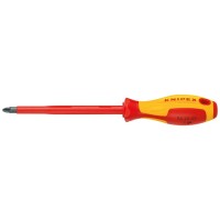  Отвертка диэлектрическая KNIPEX 1000 V KN-982500