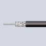 Инструмент для снятия изоляции с коаксиальных кабелей KNIPEX KN-1660100SB