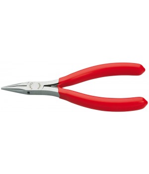 Плоскогубцы захватные для электроники, плоскокруглые губки, 115 мм, обливные ручки Knipex KN-3521115