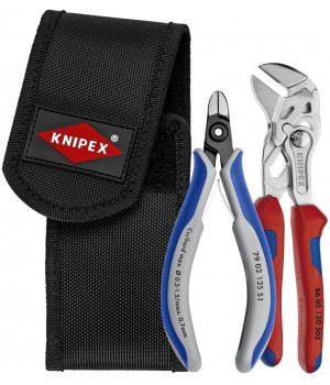 Набор инструмента для снятия стяжек в поясной сумке, 2 пр., KN-8605150/7902125 Knipex KN-001972V01