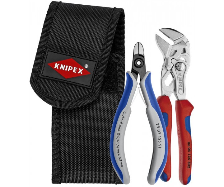 Набор инструмента для снятия стяжек в поясной сумке, 2 пр., KN-8605150/7902125 Knipex KN-001972V01