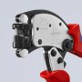 Пресс-клещи для контактных гильз DIN 46228 1+4, обжим: квадрат, поворот 360°, 0.14-10.0 мм², доступ с 2х сторон, длина 200 мм Twistor® T Knipex KN-975319