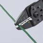 Пресс-клещи, 3 гнезда, изолированные кабельные наконечники и штекеры: 0.5-6.0 мм², длина 240 мм, SB Knipex KN-9722240SB