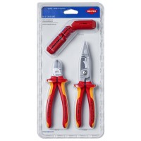Набор VDE для электромонтажа, 3 пр., KN-1386200/169501SB/7006160 Knipex KN-003130BKV01