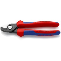 Кабелерез, Ø 15 мм (50 мм²), длина 165 мм, фосфатированный, 2-комп ручки Knipex KN-9512165SB