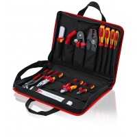 Compact Electro Сумка электрика с набором инструментов VDE, 14 пр., 410x290x60 мм Knipex KN-002111